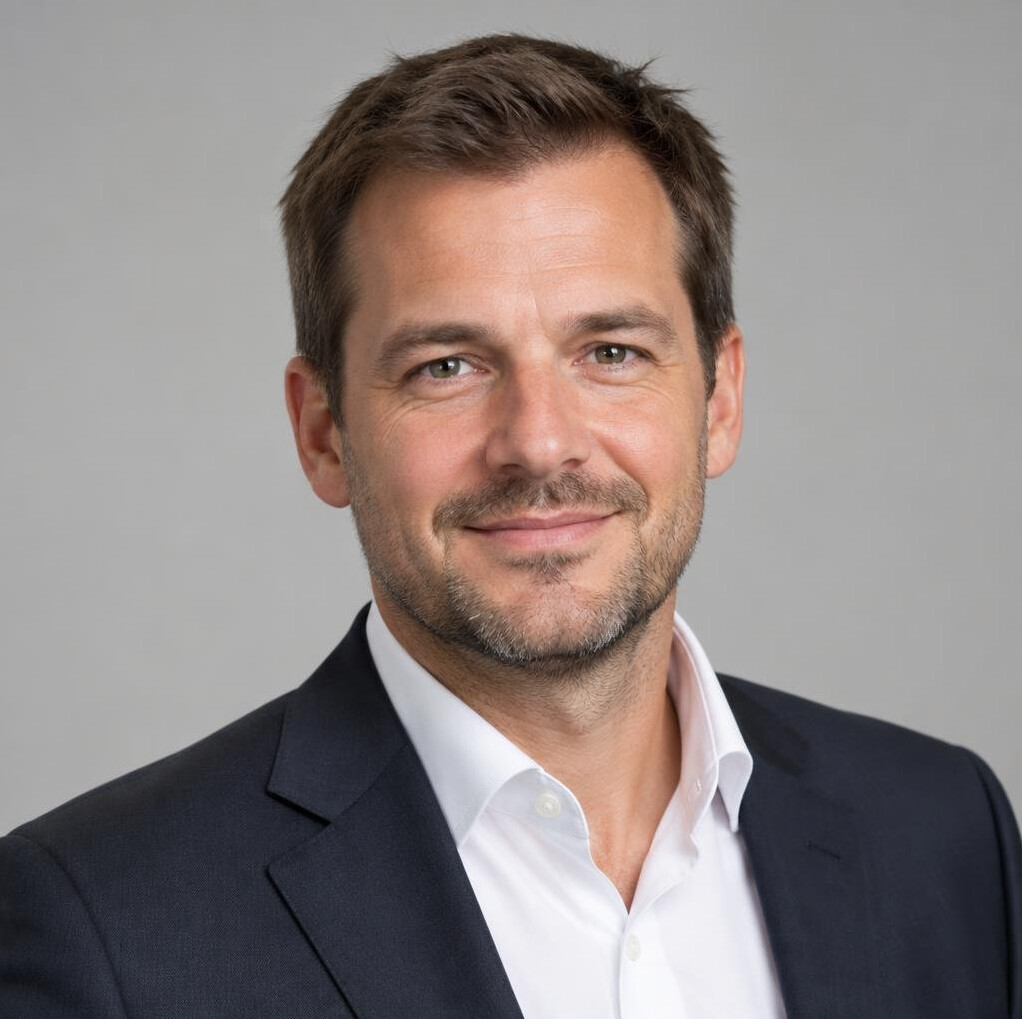 Portrait of a confident man in a business suit