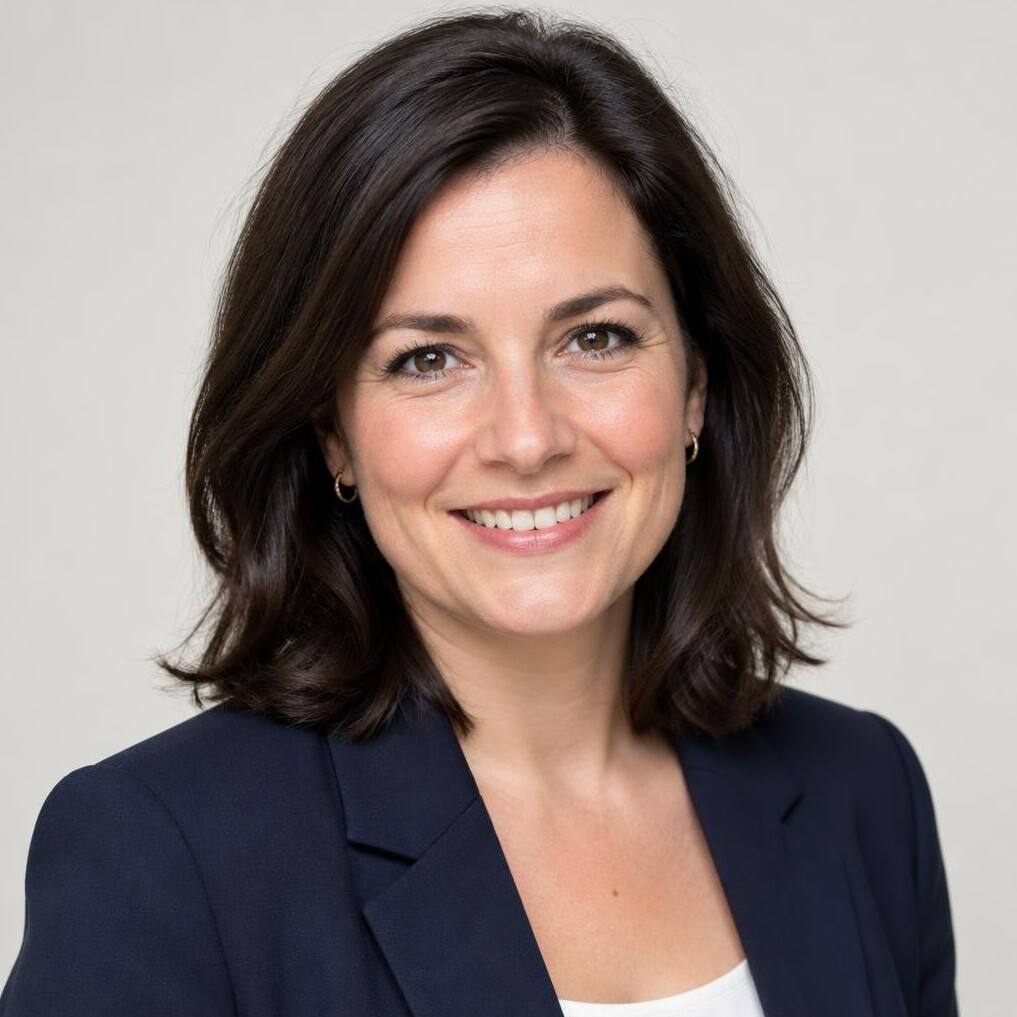 Portrait of a smiling professional woman in a blazer